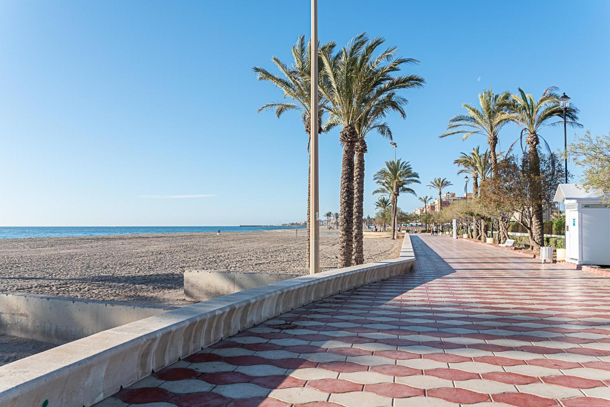 Апартаменты Hogar Digital Playa Y Piscina En Urbanizacion Рокетас-де-Мар Экстерьер фото