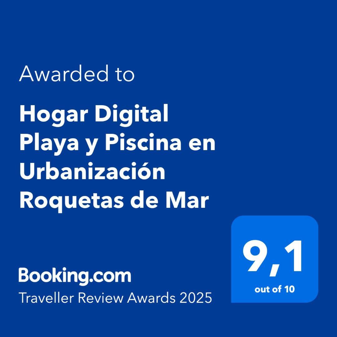 Апартаменты Hogar Digital Playa Y Piscina En Urbanizacion Рокетас-де-Мар Экстерьер фото